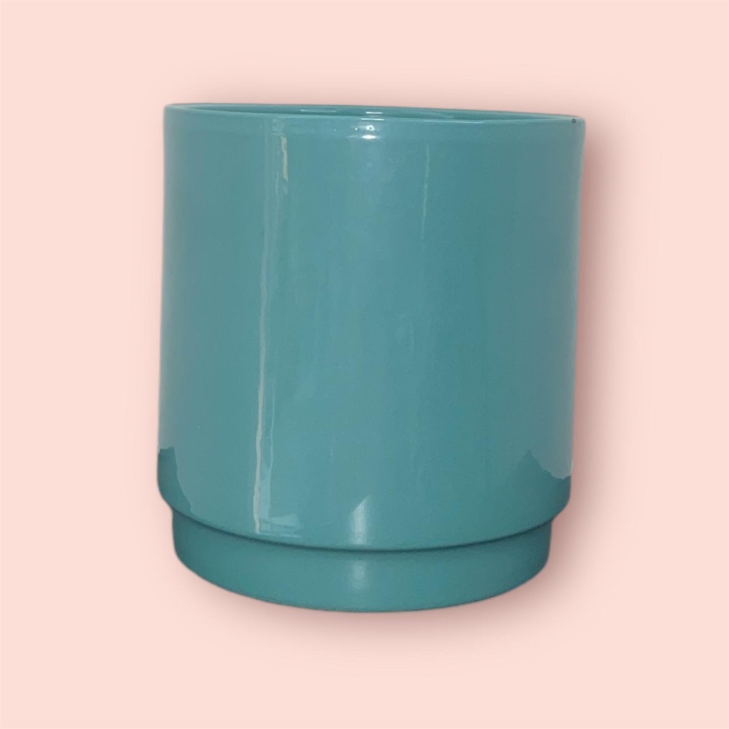 Teal Tranquility Pot 12cm