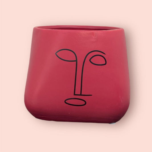 Maroon Muse Pot 12cm