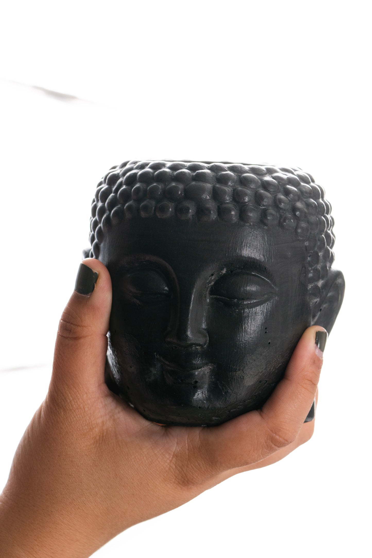 Black Buddha Candle